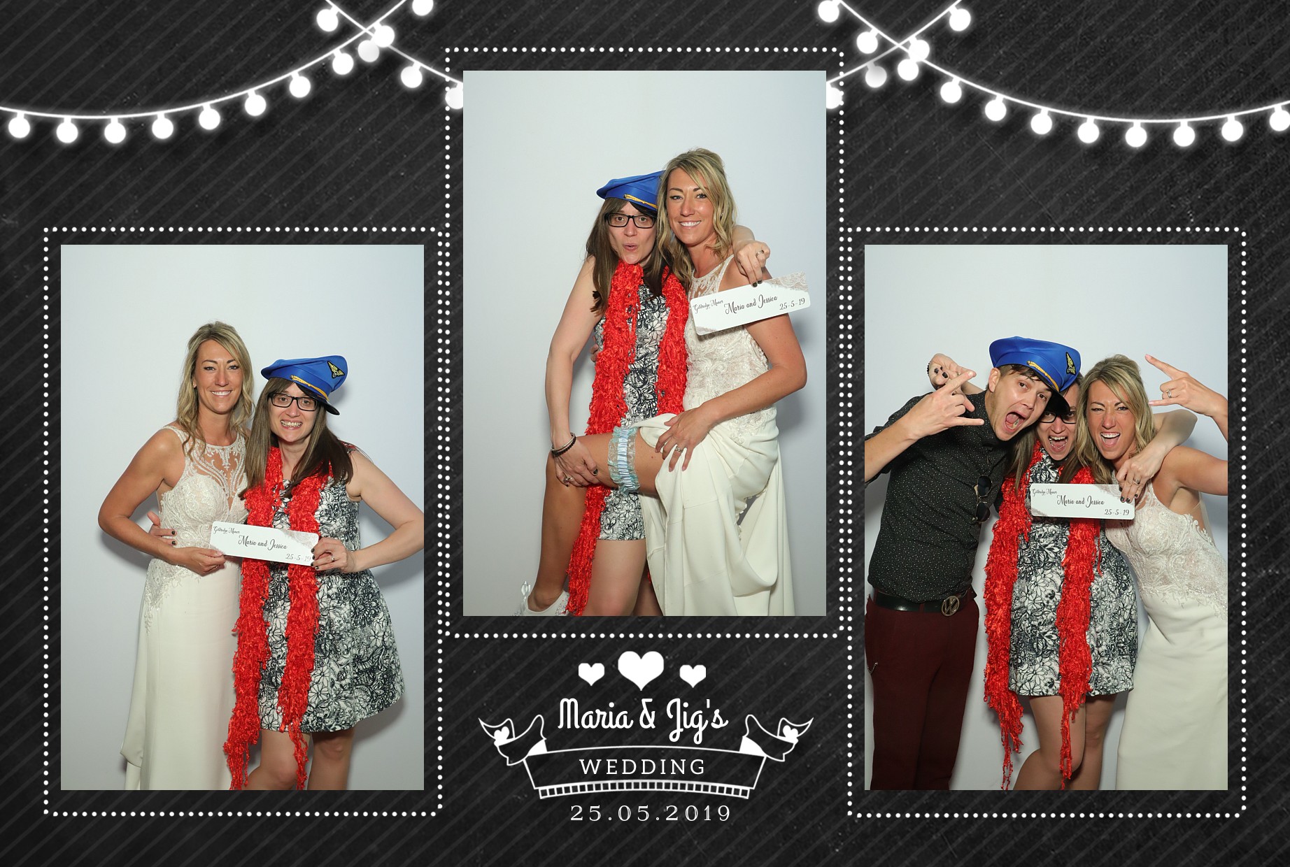 Maria and Jessica's Wedding | View more photos from the event at gallery.myphotoboothexperience.co.uk/u/MyPhotoBoothExperienceLtd/Maria-and-Jessicas-Wedding